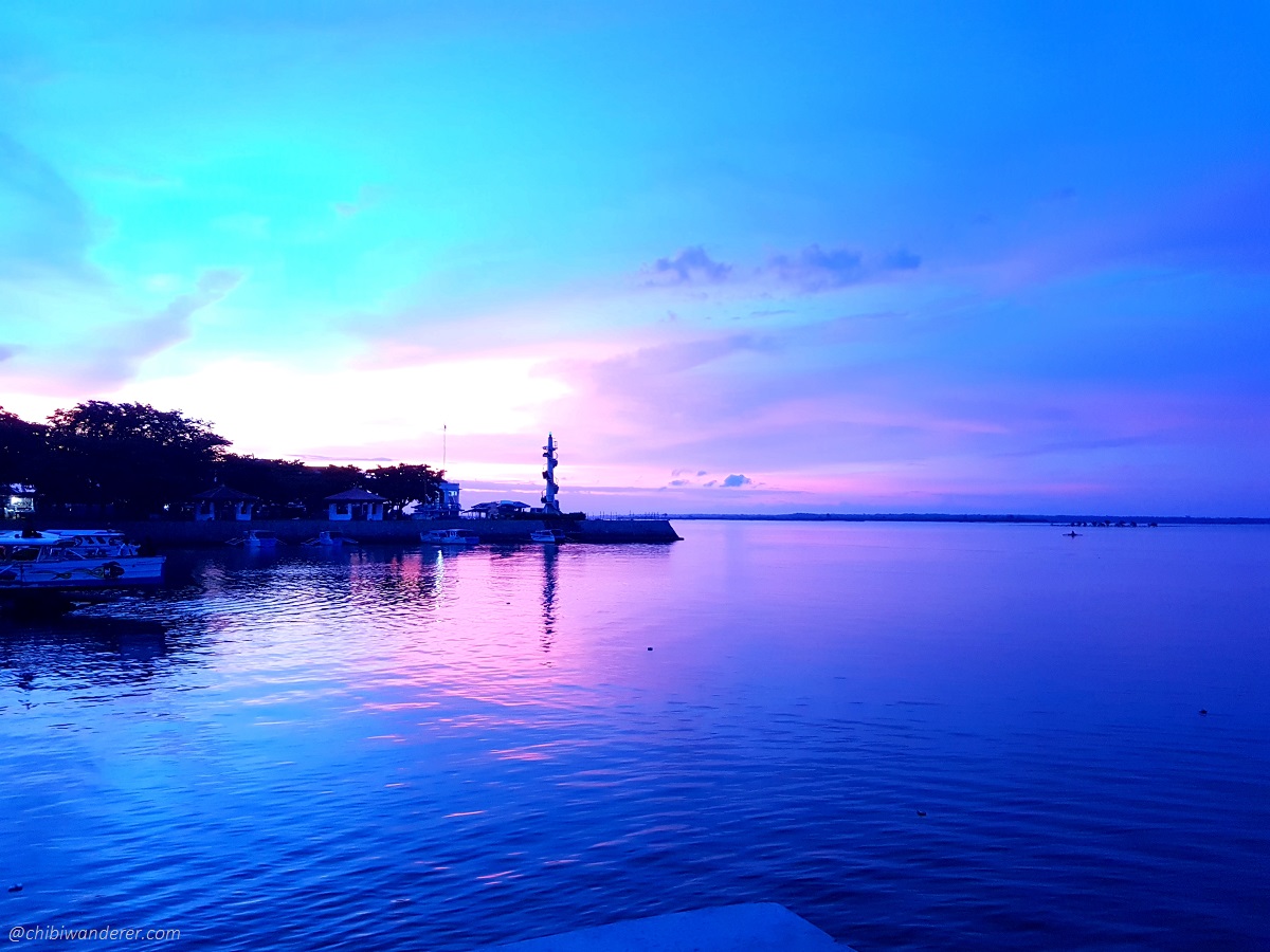 Sunset in Alaminos, Pangasinan Philippines
